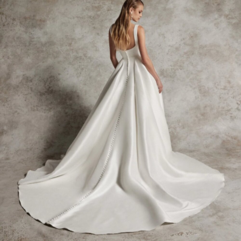 (New!) Justin Alexander Signature Wedding Dress - Size 6 (Unworn/Unaltered) - Picture 3 of 8